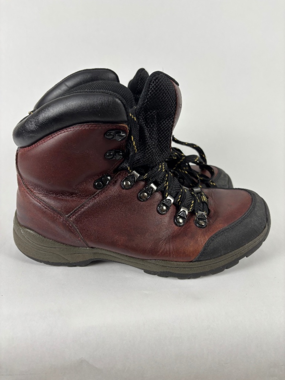 Lands' End, Waterproof, Leather, Hiking Boots, Brown, Outdoor/Work, Trail, walk